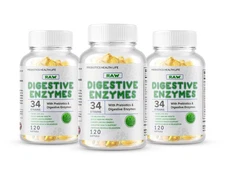 3 ULTRA PROBIOTIC 100 Billion CFUs 300 capsule NOW ULTIMATE FLORA PRIMAL NATURAL