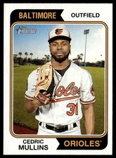 2023 Topps Heritage Cedric Mullins Baltimore Orioles #356