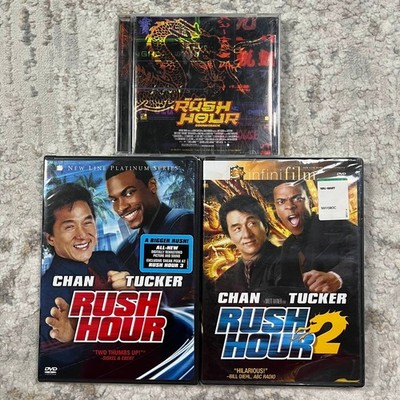 Rush Hour 1 & 2 DVD Set New Sealed with Def Jam Rush Hour Soundtrack CD