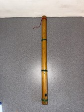 Vintage Rain stick Made In India . Green Thread Band , Healing Meditative