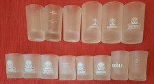 14x Jägermeister verschiedene Schnapsgläser klar, Stamper  2cl+4cl - gebraucht