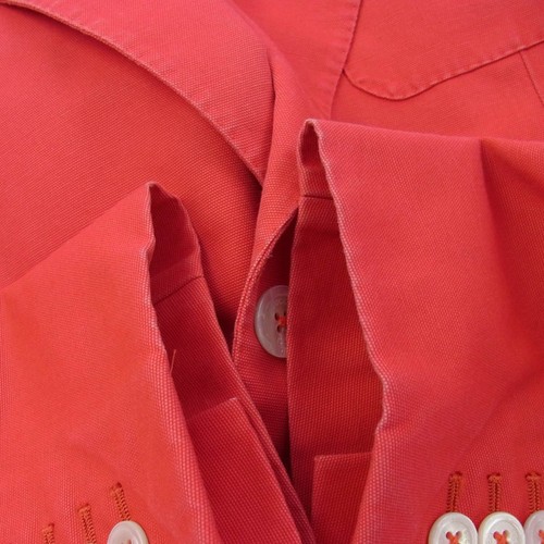 Gucci CTX 75907G 2B cotton tailored jacket red 44 Used LIFE-0 - Picture 8 of 9