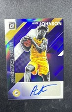 2019-20 Panini Donruss Optic - Signature Series Alize Johnson #SS-AJN Purple...