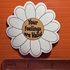 Your Feelings Are Valid Sticker Mental Health Awareness