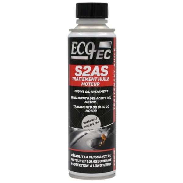 Traitement pour huile moteur essence diesel S2AS EcoTec additif 300ml