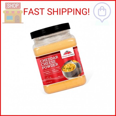 Hoosier Hill Farm Cheddar Cheese Powder, 1LB (Pack of 1)