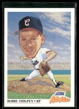 1991 Score Bobby Thigpen Chicago White Sox #401