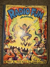 Radio Fun Annual 1941 Vintage Comic Stories & Radio Stars Pre-War Annual