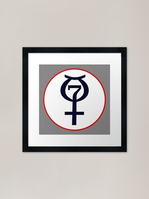 Projekt Merkur Patch Gerahmte Kunst Pr Gerahmtes Wandbild Poster Leinwanddruck Bild