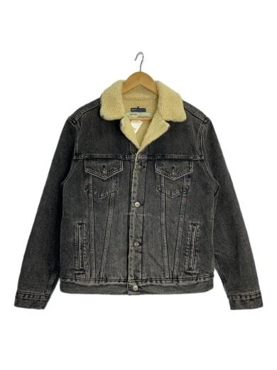 OFF WHITE ARTIGIANALE SHERPA TRUCKER JACKET Giacca denim L Denim BLK