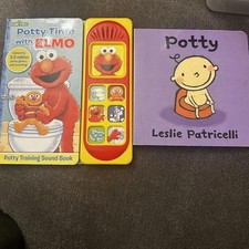 Scholastic Potty Training Themed Books - Board Book  Sound Book