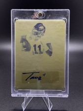 Traeshon Holden  2022 Leaf Flash Flash Autographs #FF-TH1 Printing Plate 1/1