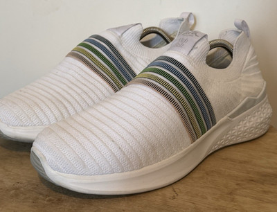 Ara High Soft Sneaker Schuhe Gr. 43 Weiß Slip-On Ultraleicht Strickmaterial Maya
