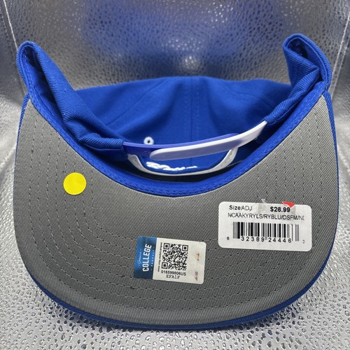 NCAA Zephyr Z11 Adjustable Snapback Flat Brim Hat Cap Kentucky Wildcats New - Picture 5 of 5