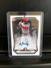 2026 Bowman Arnaldo Lantigua Base Paper Auto Reds