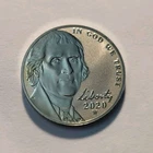 Photo of a 2020-W Jefferson Nickel Proof from an eBay sale