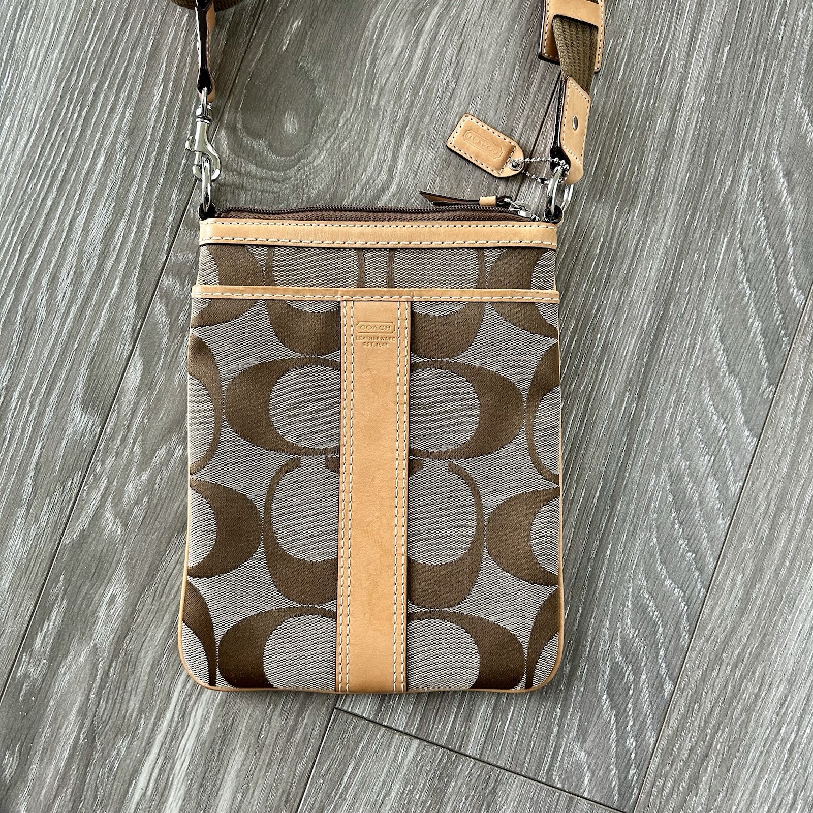 Coach Small Classic Canvas Crossbody Bag