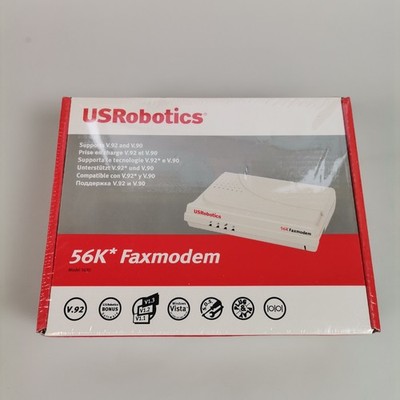 Neu versiegelt US Robotics 56K 5630 Faxmodem Vintage Computing Internet Access Modem