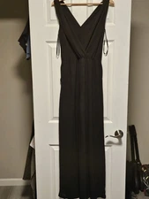 Boutique Black Romper Size Small HALF & HALF