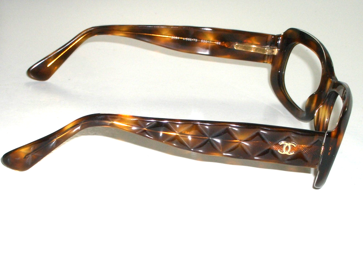 CHANEL 5094 C.502/73 53[]17 135 TORTOISE FLEX SUNGLASSES/EYEGLASS