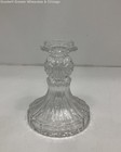 VTG Crystal Candle Holder w/Flared Top — photo 1