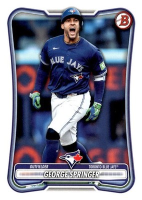 GEORGE SPRINGER 2026 Bowman #95 MLB Blue Jays  ID:169190