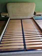 Upholstered King Size Bed Frame