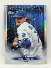 Bobby Witt Jr. Stars Of The MLB Topps Chrome Refractor 2022 Topps Update Series