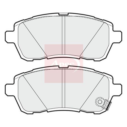 For SUZUKI SWIFT V AZ 2017 on BRAKE PADS (FRONT) (R90) PAD1626