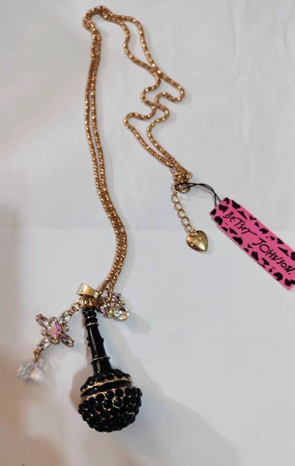 Collar y micrófono cruzado vintage Betsey Johnson You're A Rockstar Foto 2 de 4