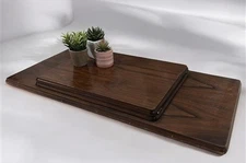 Singer Wood Table Top, Treadle Sewing Machine Base, Cabinet Part Vintage R,