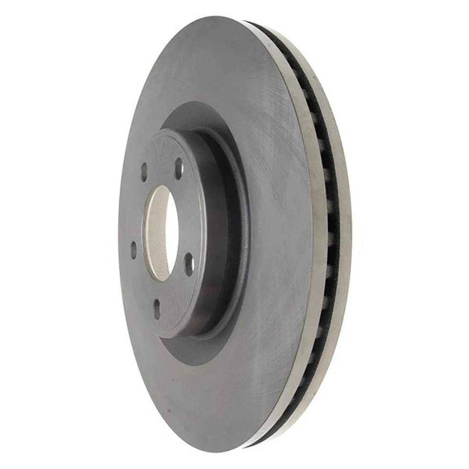 Rotores de freno delanteros + pastillas de freno de cerámica y accesorios para Lincoln MKX 2010 Foto 3 de 4