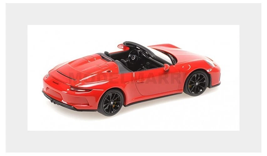 MINICHAMPS 410061135 PORSCHE - 911 991 SPEEDSTER CABRIOLET OPEN 2019 - RED - 1/4 - Immagine 2 di 2