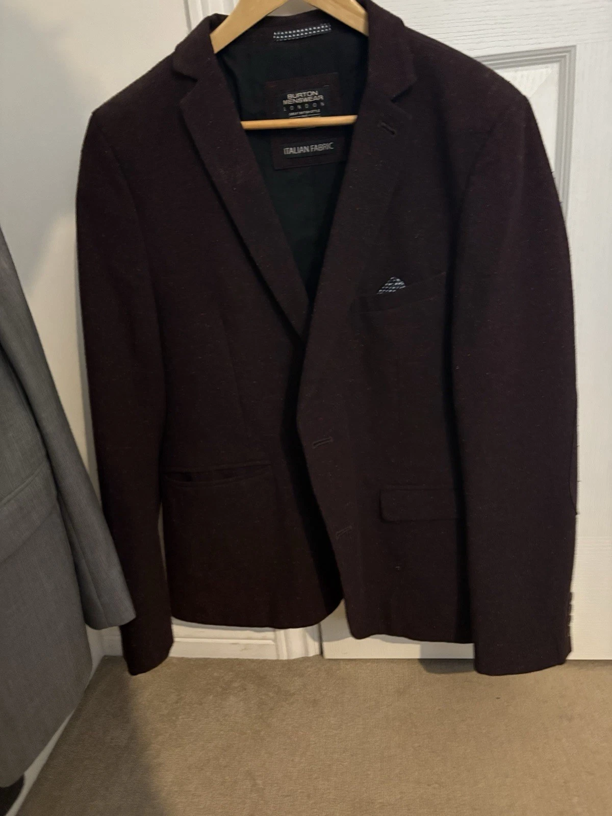 Burton Blazer Burgundy Men’s Large
