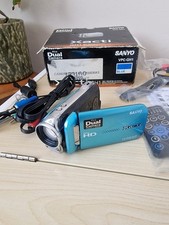 Sanyo HD Camera Xacti VPC GH1 Blue NO CHARGER NO SD CARD READ DESCRIPTION