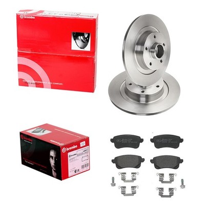 brembo BREMSSCHEIBEN 290mm + BELÄGE HINTEN passend für RENAULT TALISMAN