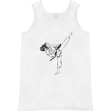 'Karate Girl' Adult Vest / Tank Top AV045311 