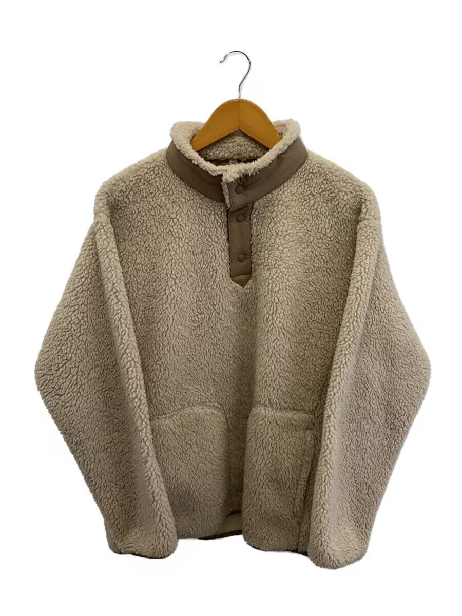 UNIQLO×White Mountaineering fleece Jacket cream L