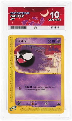 ACE 10 Gastly 57/144 Skyridge Pokemon Gem Mint *POP 5*
