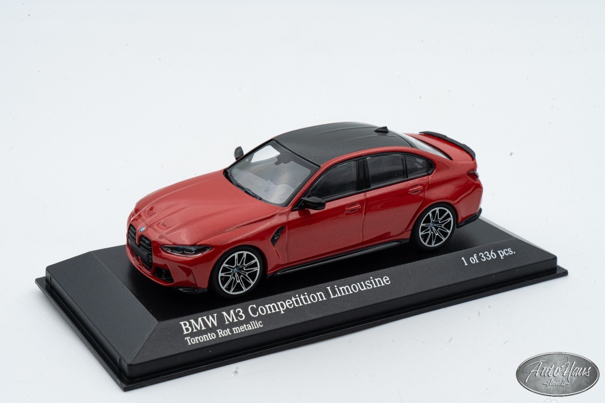 1/43 BMW M3 コンペティション G80 1/43 Minichamps BMW M3 Competition Coupe (G80) (Matte Blue