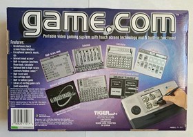 Tiger Game.com Handheld W/ Box, Console Manuals & 12 Games