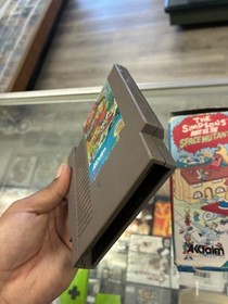 The Simpsons Bart vs The Space Mutants Nintendo NES Box and Cartridge Only