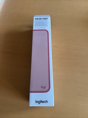 Logitech DESK MAT Studio Series Dunkelrosé/ Rosé-Rosa, Schreibtischunterlage ...