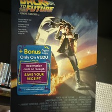NEW! Back to the Future [1985,DVD, Digital Copy] RARE LIMITED SLIPCOVER; bonus 