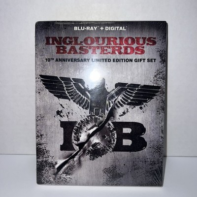 INGLOURIOUS BASTERDS 10th ANNIVERSARY LIMITED EDITION GIFT SET - BlueRay- Sealed
