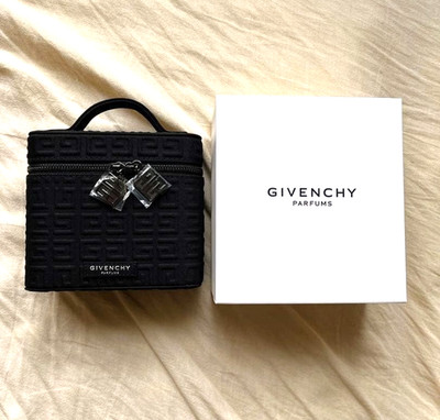 GIVENCHY Novelty Vanity Bag Black Mini 13cm x 14cm x 6cm