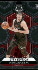 2023-24 Panini Mosaic #280 Jaime Jaquez Jr. City Edition Miami Heat