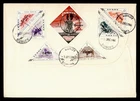 DR WHO 1961 GB LUNDY FDC EUROPA OVPT TRIANGLE COMBO M74200