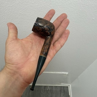 Vintage Savinelli Alligator 111 KS Briar Tobacco Smoking Pipe Made in Italy 6 