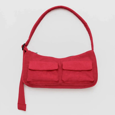 NEW! Baggu CARGO SHOULDER BAG in “Candy Apple” Red